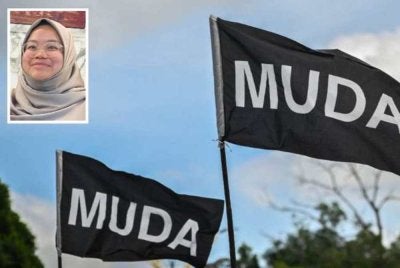 MUDA mengesahkan, sebarang kerjasama dengan PN masih belum dimuktamadkan. Gambar kecil: Amira Aisya