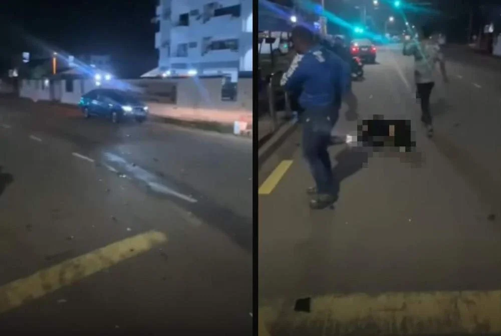 Seorang ibu muda maut dipercayai dilanggar pemandu mabuk dalam kemalangan di Jalan Ujong Pasir, berhadapan Kondominium Pasir Mutiara awal pagi Selasa.