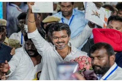 Vijay dilihat berjaya mengubah landskap politik Tamil Nadu.- Agensi