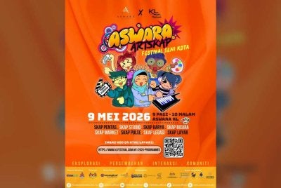 ASWARA mengajak orang ramai hadir sertai ASWARA Artskap 2026 Sabtu ini.