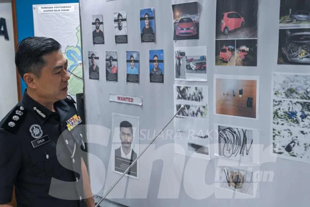 Polis sedang mengesan seorang lagi anggota kumpulan dikenali Sri Shaileswara yang masih bebas bagi membatu siasatan.