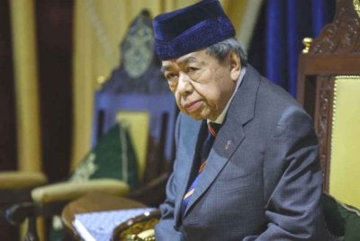 Sultan Sharafuddin Idris Shah. Foto Bernama