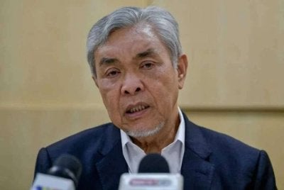 Ahmad Zahid tidak hadir ke Mahkamah Rayuan di Putrajaya pada Khamis dan hanya diwakili barisan peguamnya.