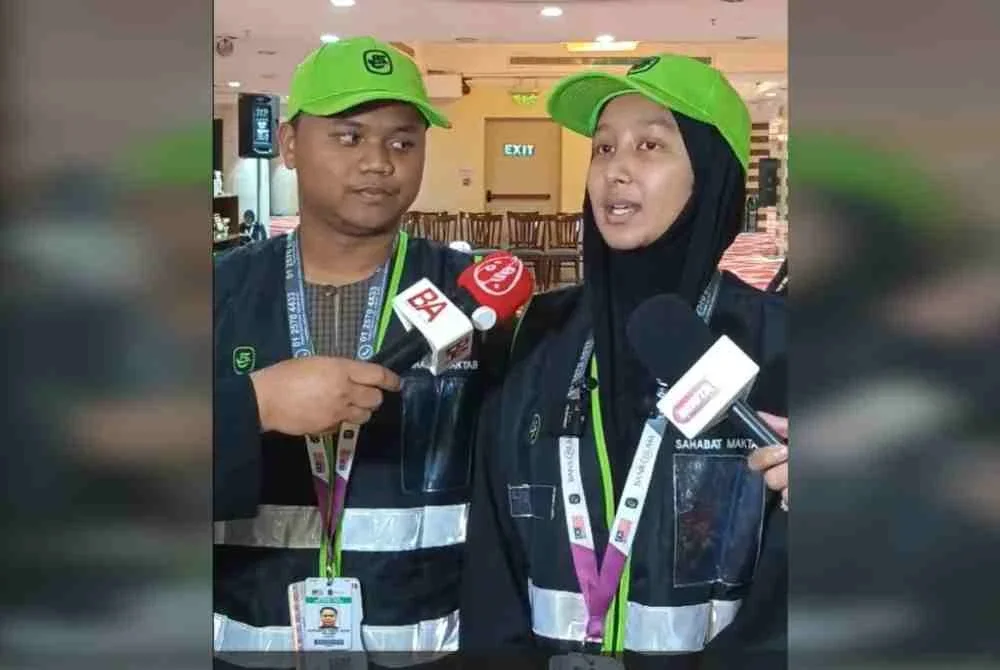 Nik Fatin Farahahim dan Muhammd Amirul tertarik menyertai Sahabat Maktab selepas melihat perkongsian petugas musim lalu.