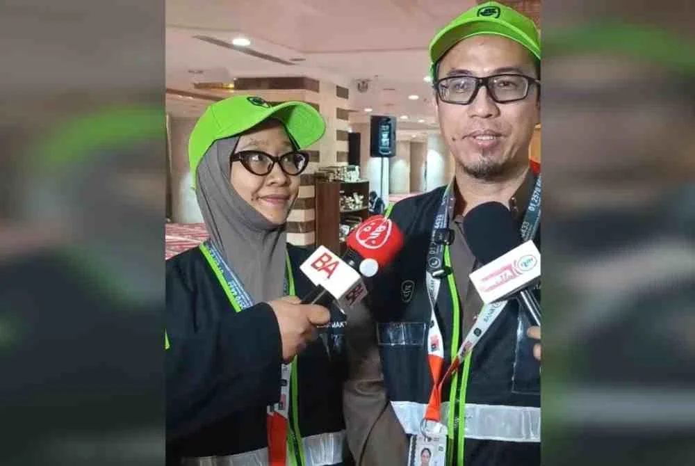 Hairul Iswandy dan Maslinawati menyertai Sahabat Maktab kerana didorong semangat untuk terus berbakti kepada jemaah haji lain.