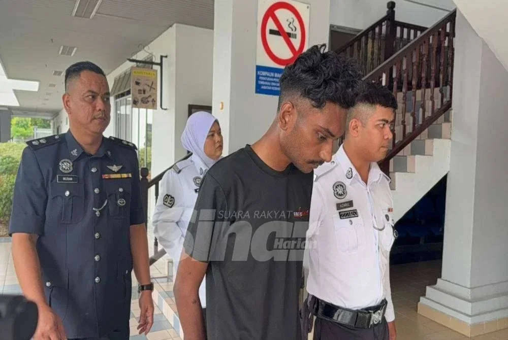 Tertuduh mengaku tidak bersalah atas pertuduhan memandu di bawah pengaruh alkohol pada Jumaat. Foto: Sinar.