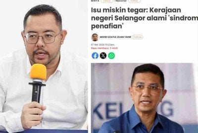 Saifuddin berkata, kenyataan Azmin berhubung isu miskin tegar di negeri itu disifatkan sebagai cubaan politik murahan yang tidak berpaksikan fakta sebenar.