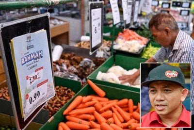 Mohamad Khairil (gambar kecil) berkata, PKPS menyambut baik langkah kerajaan memperluaskan PJRM kerana inisiatif itu dilihat selari dengan usaha berterusan membantu rakyat menghadapi kenaikan harga barang dan cabaran ekonomi semasa. Foto fail Bernama 