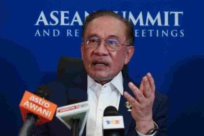 Anwar. Foto Bernama.