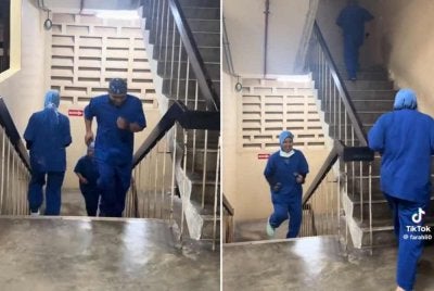 Tangkap layar hantaran dimuat naik di TikTok oleh pengguna @farahli0.