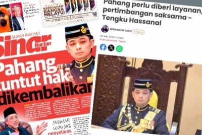 Laporan Sinar Harian.