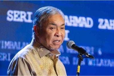 Ahmad Zahid. Foto fail Bernama