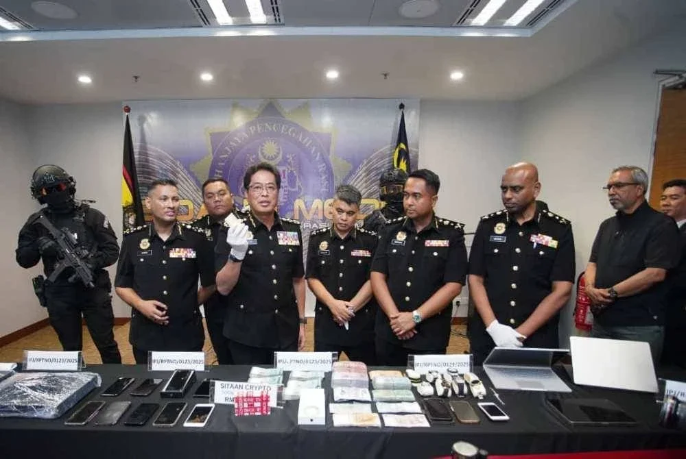 Antara rampasan barang kes melibatkan Op Karen yang dilaksanakan SPRM pada 2025.