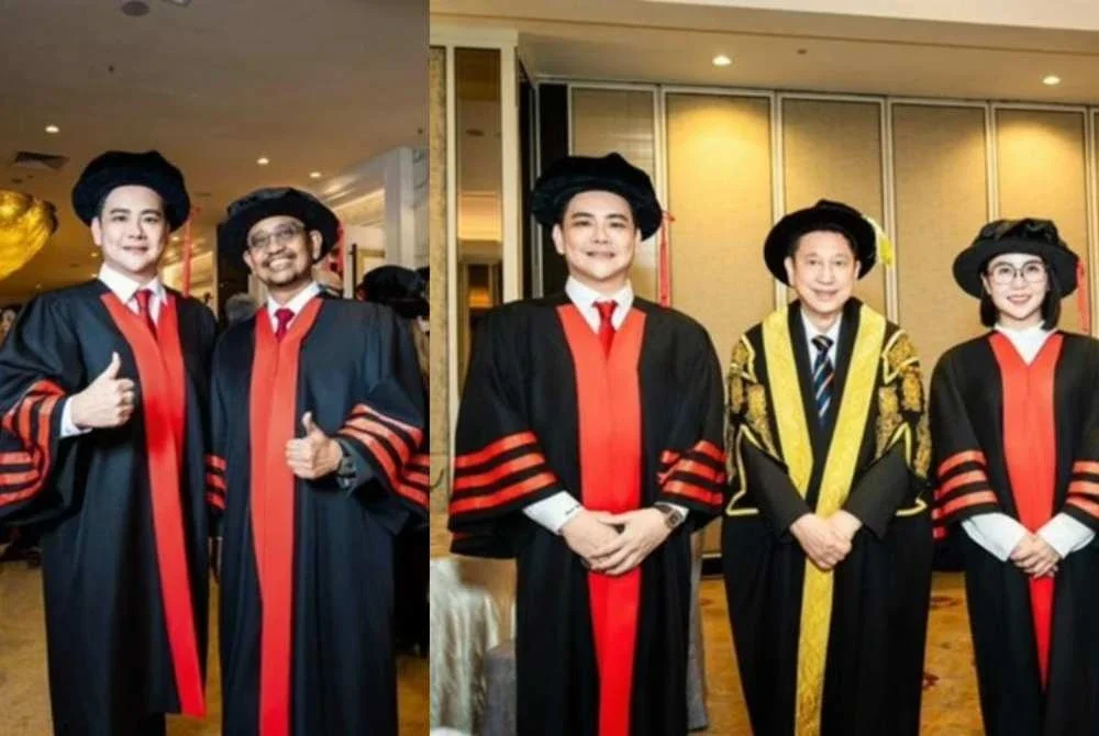 Clavin Khiu bersama Datuk Dr Kamarul A Muhamed, Dr Syed Kamal Muzaffa, Datuk Dr Nicole Wong Siaw Ting.