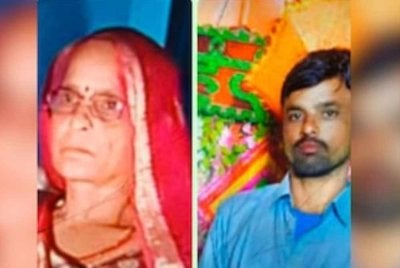 Kedua-dua mangsa yang maut akibat ditembak oleh ahli keluarga sendiri dalam kejadian di India ketika dunia meraikan sambutan Hari Ibu. FOTO: NDTV 