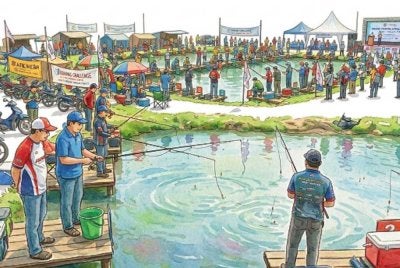 UMAT Islam perlu berhati-hati sebelum memasuki pertandingan memancing yang menawarkan hadiah yang sangat lumayan. 