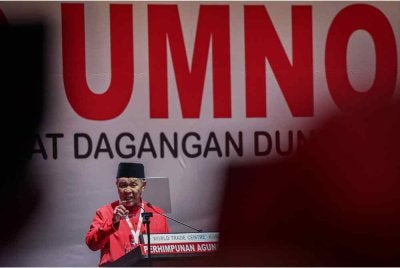 Datuk Seri Dr Ahmad Zahid Hamidi.