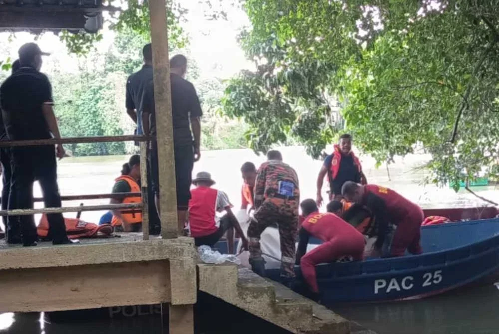 Mayat kedua-dua beradik itu dijumpai pada jarak 20 meter dari lokasi mereka dilaporkan hilang.