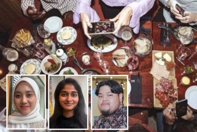 FOMO menikmati makanan manis, kurang zat dan tidak sihat demi mengikuti trend dilihat antara salah satu kebimbangan serius. Gambar kecil dari kiri: Kartika, Renukha dan Muhammad Aiman