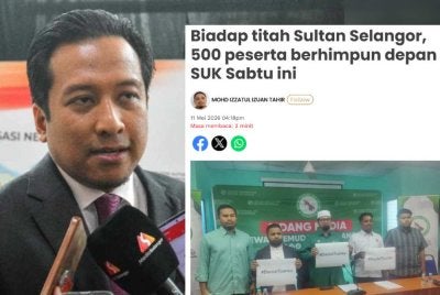 Mohd Najwan memberitahu, Pejabat Menteri Besar Selangor akan menyediakan makanan dan minuman kepada peserta Himpunan Daulat Tuanku pada Sabtu ini. 