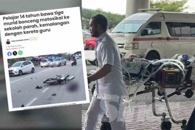 Mas Siti Rosnani yang dihantar ke HPUSM dari Kuala Krai pada Isnin.