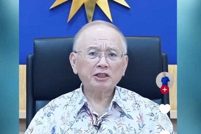 Presiden MCA, Datuk Seri Dr Wee Ka Siong