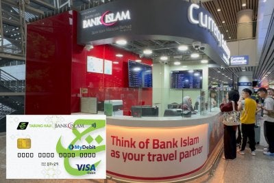 Pelanggan boleh membuat penukaran 30 jenis mata wang asing tanpa yuran di cawangan Bureau de Change termasuk di KLIA.