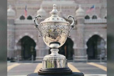 Perlawanan akhir Piala Malaysia antara JDT dan Kuching City FC di Stadium Nasional Bukit Jalil akan berlangsung pada minggu depan. Gambar hiasan 