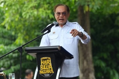 Anwar berucap pada Majlis Perasmian Sambutan Hari Belia Negara Tahun 2026 (HBN 2026) Peringkat Kebangsaan pada Jumaat.