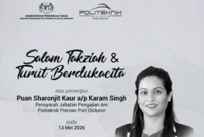 Berita tersebut dikongsikan menerusi media sosial rasmi politeknik ber­kenaan.