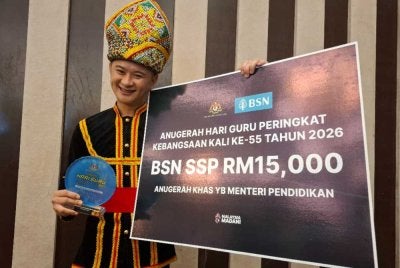 Velerie menyifatkan anugerah yang diterima bukan sekadar pengiktirafan peribadi tetapi simbol kepada kekuatan seorang bapa dan guru.