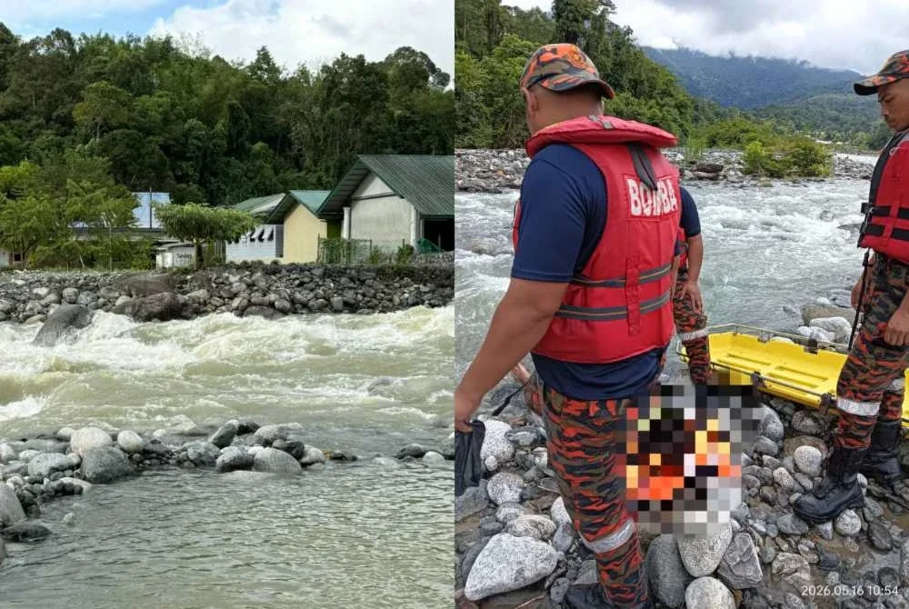 Mangsa pertama ditemukan pasukan bomba di Sungai Malangkap, Kota Belud.