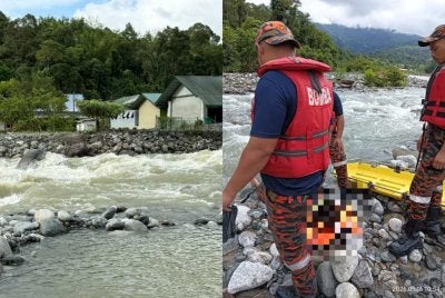 Mangsa pertama ditemukan pasukan bomba di Sungai Malangkap, Kota Belud.