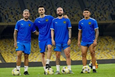(Dari kiri) Rodrigo Holgado, Jon Irazabal, Joao Figueiredo dan Imanol Machuca, antara empat daripada tujuh pemain warisan yang dikenakan hukuman oleh FIFA.