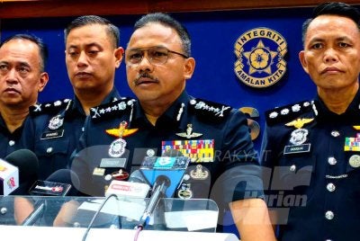 Mohd Yusoff pada sidang media selepas merasmikan Perhimpunan Bulanan IPK Kelantan pada Isnin.