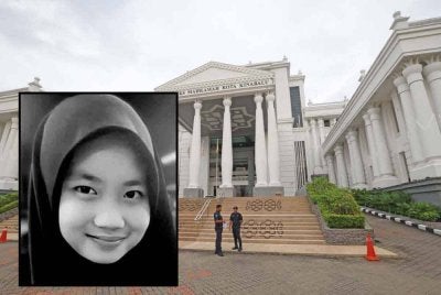 Prosiding inkues kematian Zara Qairina Mahathir di Mahkamah Koroner, Kota Kinabalu.
