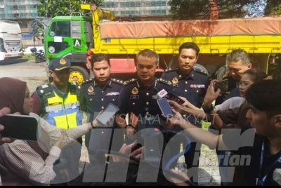 Hamidi ketika sidang akhbar pada Isnin.