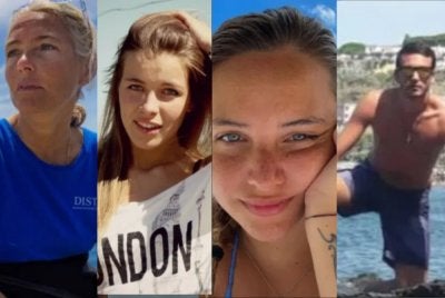 Dari kiri, Monica Montefalcone, Muriel Oddenino, Giorgia Sommacal dan Federico Gualtieri. 