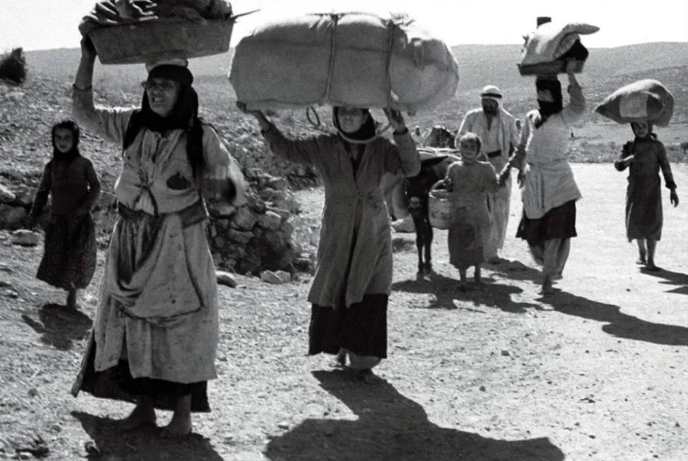 Komuniti Palestin diusir dari kampung halaman mereka selepas penubuhan negara haram Israel pada 1948. - Foto Agensi