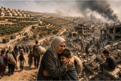 Beberapa agensi PBB mendokumentasikan pengusiran paksa secara sistematik di wilayah Palestin.