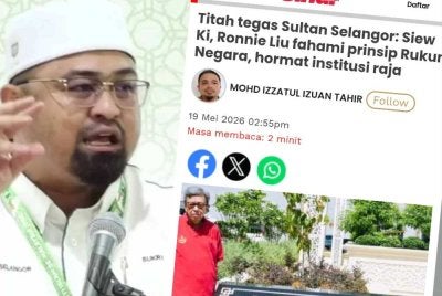 Mohamed Sukri berkata, Speaker tidak boleh lari daripada tanggungjawab susulan isu berkenaan yang mencetuskan kontroversi dan keresahan rakyat.