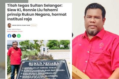 Mohd Zaidi berkata, UMNO Selangor menjunjung kasih atas titah Sultan Selangor, Sultan Sharafuddin Idris Shah agar menghayati prinsip Rukun Negara serta memelihara adab dan penghormatan terhadap institusi diraja.