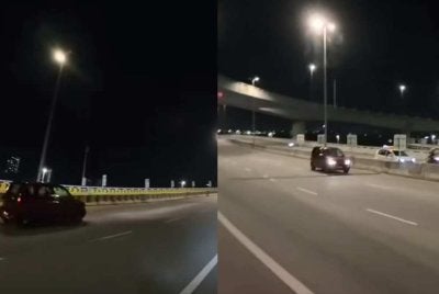 Tular video di media sosial memaparkan seorang wanita didapati memandu secara melawan arus di Lebuhraya Damansara-Shah Alam (DASH) di sini.