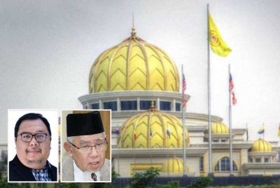 Pindaan memerlukan sokongan majoriti dua pertiga di Parlimen selain persetujuan Majlis Raja-Raja. Gambar kecil: Khairil Azmin (kiri) dan Mohd Azmi