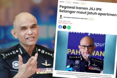 Laporan Sinar Harian pada Rabu dan Shazeli Kahar (kiri). 