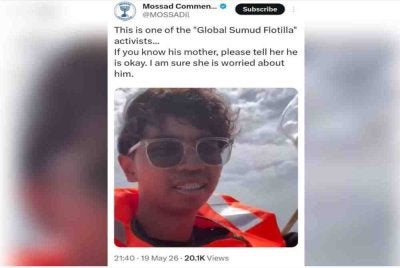 Muhammad Hareez Adzrami atau lebih dikenali sebagai Haroqs didakwa diculik tentera rejim Zionis Israel.