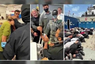 Adalah menerima "pengesahan rasmi” daripada Perkhidmatan Penjara Israel dan pegawai kerajaan bahawa semua aktivis yang ditahan dibebaskan dan sedang dipindahkan untuk tujuan pengusiran. Foto: Agensi 