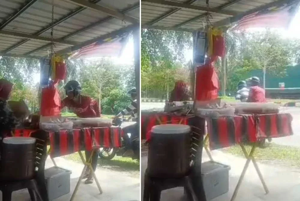 Dalam kejadian jam 12 tengah hari itu, dua suspek menunggang motosikal yang menyamar sebagai pelanggan melarikan sebuah peti wang mengandungi wang tunai RM300 serta sebuah telefon bimbit jenis iPhone 13 milik Nor Atheerah.