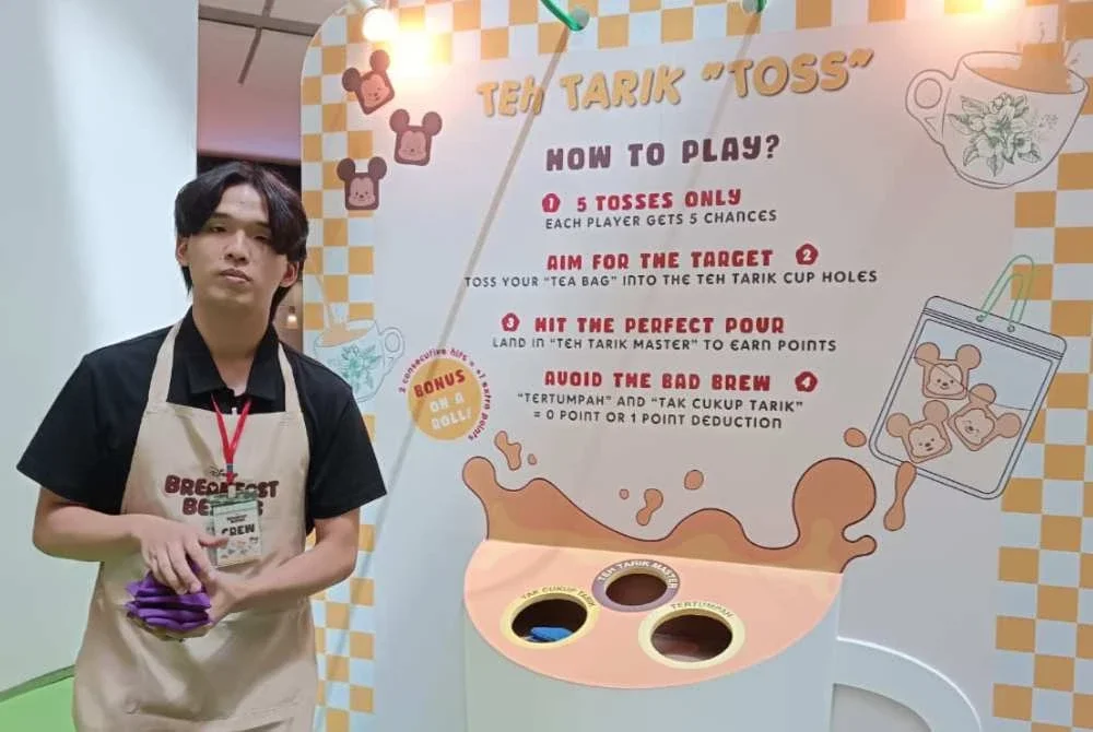 Cabaran Teh Tarik Toss.