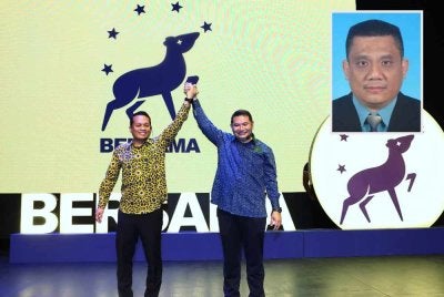 Rafizi dan bekas Menteri Sumber Asli dan Kelestarian Alam, Nik Nazmi Nik Ahmad menjadi ahli baharu Parti Bersama Malaysia (PBM) sempena Perhimpunan Hala Tuju Politik di PJ Perfoming Art Center pada Ahad lalu. Gambar kecil: Iskandar Hasan
